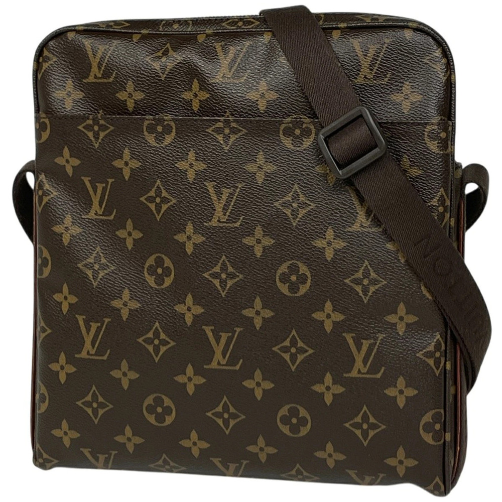 Louis Vuitton Trotteur Bobour Shoulder Bag Monogram Brown